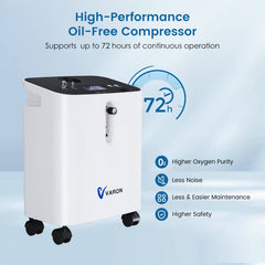 VARON Quiet 1–10 L/min Home Oxygen Concentrator Serene 3