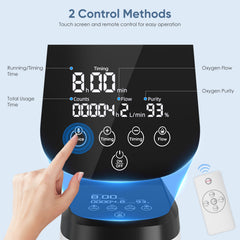 VARON Home Oxygen Concentrator 105W Pro Wheel Edition (1-9 settings)