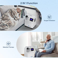 FDA Approval! VARON 0.5-5L Home Oxygen Concentrator Serene 5 with High Oxygen Purity