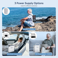 Our Best-Seller! VARON 1-6L Continuous Portable Oxygen Concentrator NT-06
