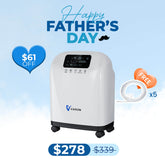 VARON 1-9L Continuous Home Oxygen Concentrator VH-4