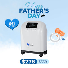 VARON 1-9L Continuous Home Oxygen Concentrator VH-4