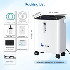 VARON Quiet 1–10 L/min Home Oxygen Concentrator Serene 3