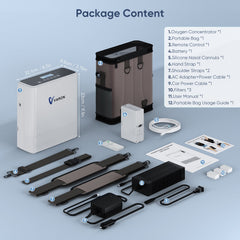 Our Best-Seller! VARON 1-6L Continuous Portable Oxygen Concentrator NT-06